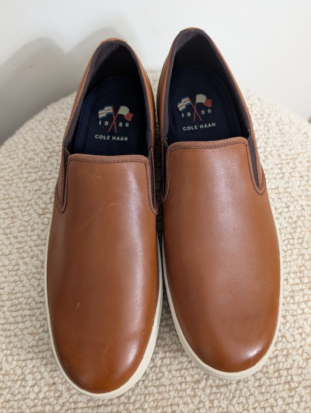 Cole Haan Men's Nantucket Deck Leather Loafers 13M